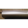 Desert Sand Corded Light Filtering Motorized Vinyl Exterior Solar Shade Left Motor Bronze Cassette 36 in. W x 84 in. L, Custom