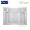 Awoco Supreme Series 30 in. 1000 CFM Ducted Under Cabinet Range Hood in Stainless Steel with Remote Control