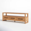 Fenmore 3 Drawers TV Stand Natural by Kosas Home