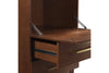 Crosley Furniture Everett Spirit Cabinet, Mahogany