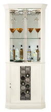 Howard Miller 690046 Piedmont V Wine & Bar Cabinet - Aged Linen