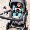 Evenflo Pivot Xpand Modular Travel System with LiteMax Infant Car Seat, Sabino Gray