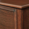 Bradstone 4 Drawer Walnut Brown Wood File Cabinet