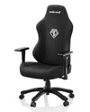 AndaSeat Phantom 3 Series Premium Office Gaming Chair, Linen Fabric / L / Carbon Black