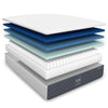 Puffy Lux Hybrid Mattress - Cooling Gel Memory Foam & Supportive Coils for Ultimate Comfort Cal King