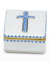 Herend Prayer Box - Blue