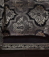 J. Queen New York Windham Black 4-Piece Comforter Set King
