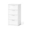 Style Selections Lana 21-in W x 16-in D x 40.2-in H White Solid Wood Closet Tower | LWSCDS