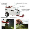 Northstar Tow Behind Broadcast and Spot Sprayer | 31-Gallon | 2.2 GPM