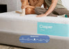Casper The Snow - Cooling Memory Foam Hybrid Mattress, Size: Twin XL