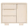 Babyletto Yuzu 3 Drawer Changer Dresser - White/Natural