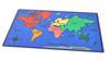 Carpets for Kids Value Plus World Map Rug 8 x 12 Feet