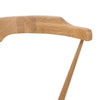 Agata Solid Wood Slat Back Dining Chair Birch Lane Color: Oak