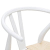 Wyn Solid Wood Weave Dining Chair (Set of 2) Birch Lane Color: White