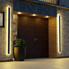 Mod Lighting Haylen Modern Outdoor LED Wall Light - Long Strip Wall Lights Perfect for Garage, Patio, Front Door, Porch, and Other Exterior Areas -