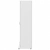 Bush Business Furniture Universal Tall Garage Storage Cabinet with Doors and Shelves in White